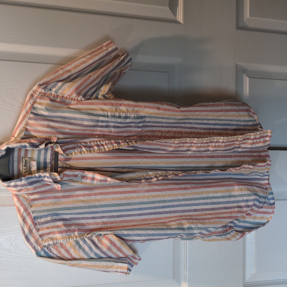 L.L. Bean Candystripe Shirt